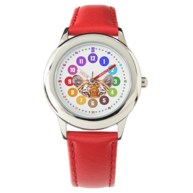 Montre-bracelet comme montre pour enfants - cadeau (devant)