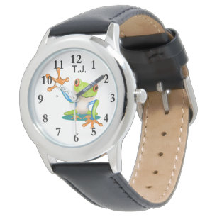 Montre-bracelet de grenouille