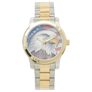 Montre-bracelet de Paul McGehee "Eagle chauve