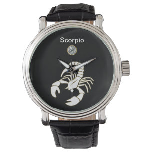 Montre-bracelet de zodiaque de Scorpion