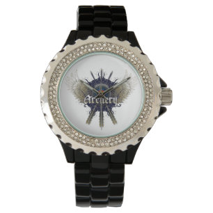 Montre-bracelet du tir à l'arc des hommes