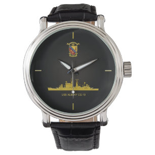 MONTRE-BRACELET D'USS ALBANY CG-10