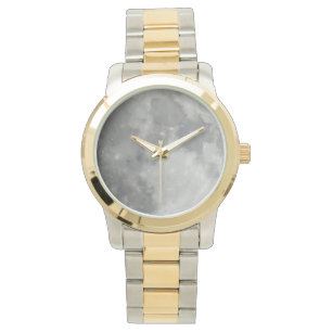 Montre bracelet lune grise