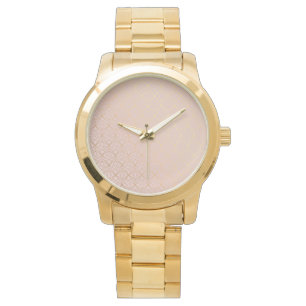 Montre Bracelet or trop grand Rose Gold Design