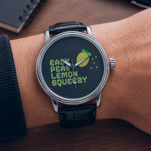Montre Bracelet pour Apple Watch Easy Peasy Lemon Squeezy