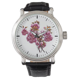 Montre Branches de double floraison de cerisier
