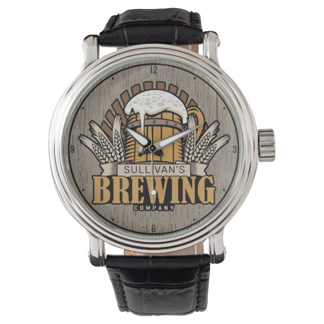 Montre Brasserie customisée Artisanat Brasserie brasserie (devant)