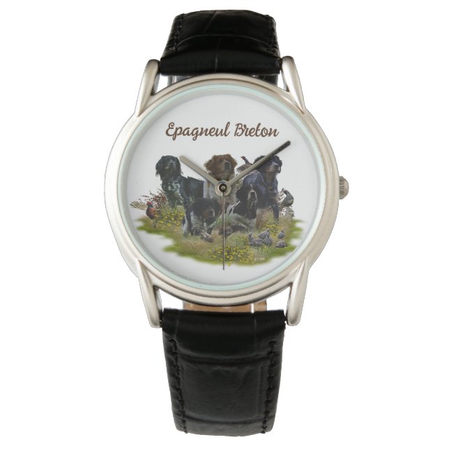 Montre Bretagne Espagnols, chasse aux oiseaux (devant)