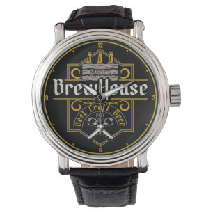 Montre BrewHouse personnalisée Meilleure bière artisanale