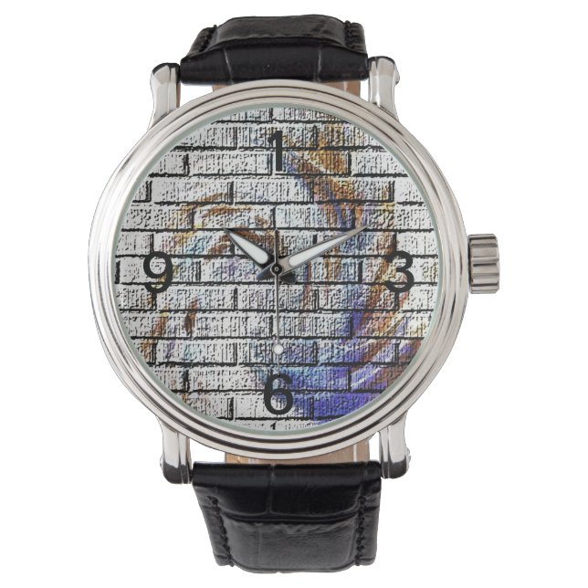MONTRE BRICK WALL (devant)