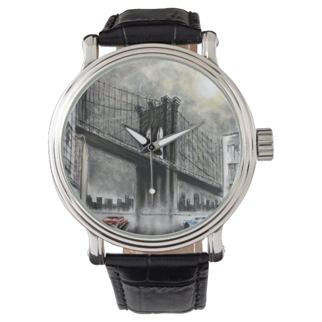 Montre Brooklyn Bridge, USA Watch (devant)