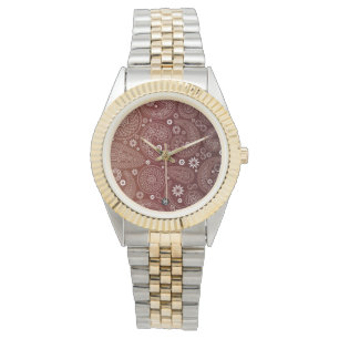 Montre Brown Vintage Paisley