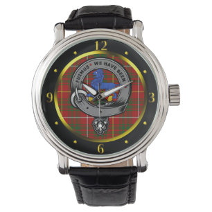 Montre Bruce Clan Badge & Tartan Watch