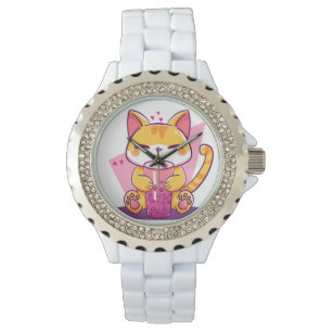 Montre Bubble Tea Kitty