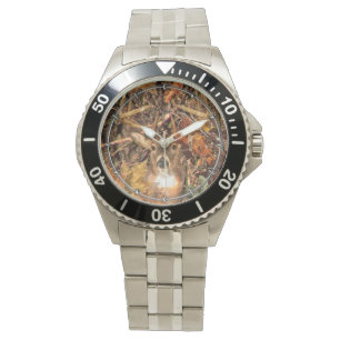 Montre Buck in Fall Camo White Tail Deer