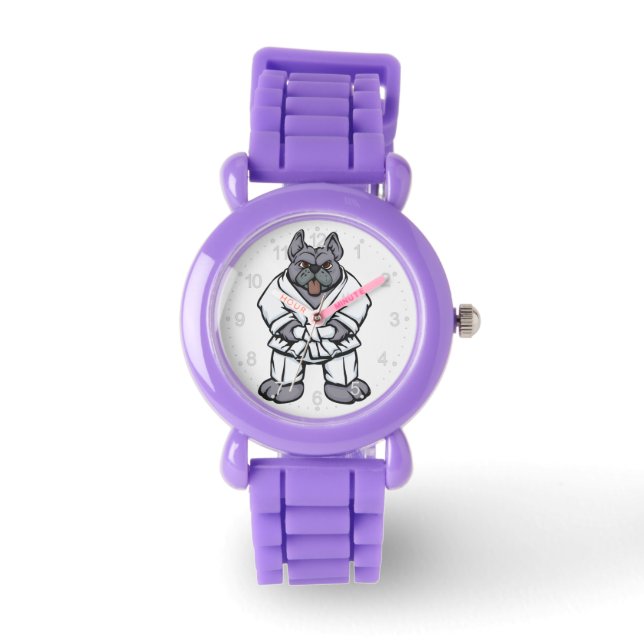 Montre Bulldog jiu jitsu choose backgror (Recto)
