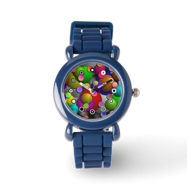 Montre Bulles (Face binaire) par Kenneth Yoncich (Recto)