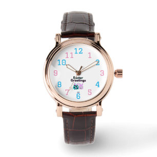 Montre Bunny Fuzzies Femme Vintage Rose Gold Watch