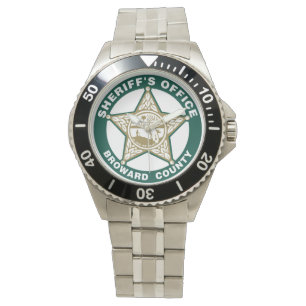 Montre Bureau Broward Sheriffs CREST