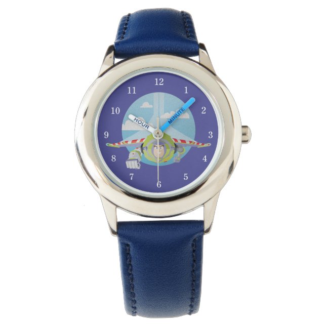 Montre Buzz Flying Lightyear désespéré Retro Graphic (devant)