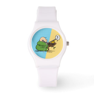 Montre cacahuètes   Charlie Brown & Woodstock Half & Half