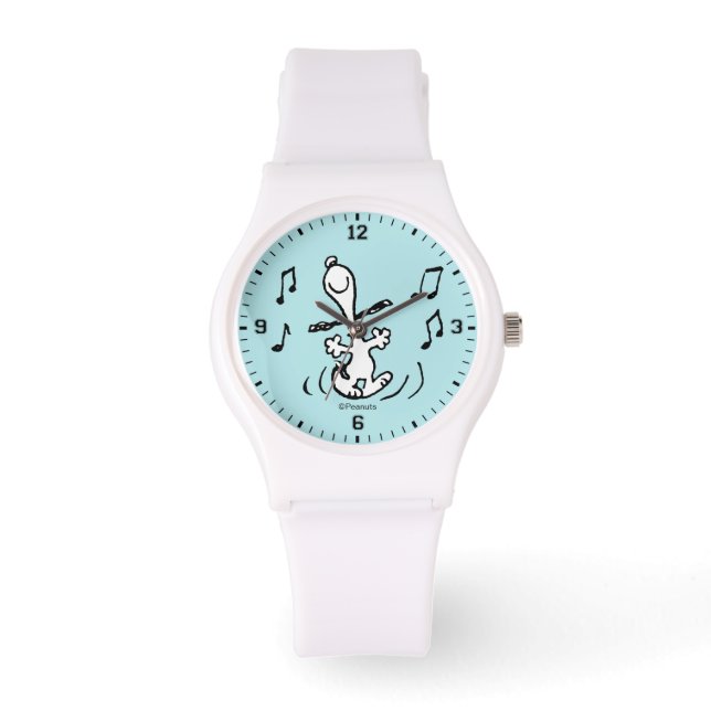 Montre cacahuètes | Snoopy Dancing (Recto)