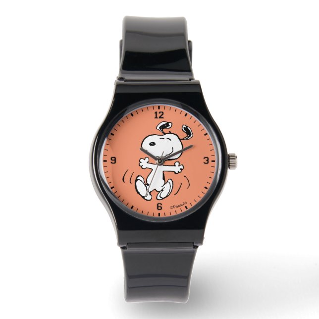 Montre cacahuètes | Une Danse Heureuse Snoopy (Recto)