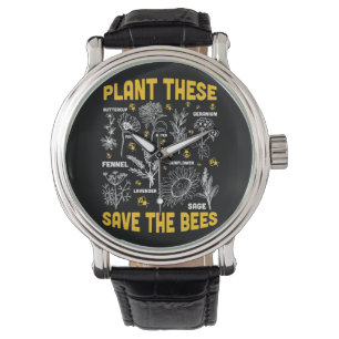 Montre Cadeau apiculteur Plantes Qui Sauvent Les Abeill