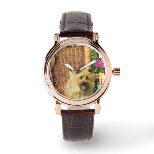 Montre cadeau d'art cairn terrier