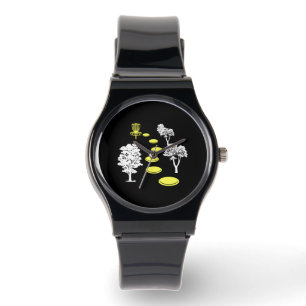 Montre Cadeau de golfeur de disque de bois de golf