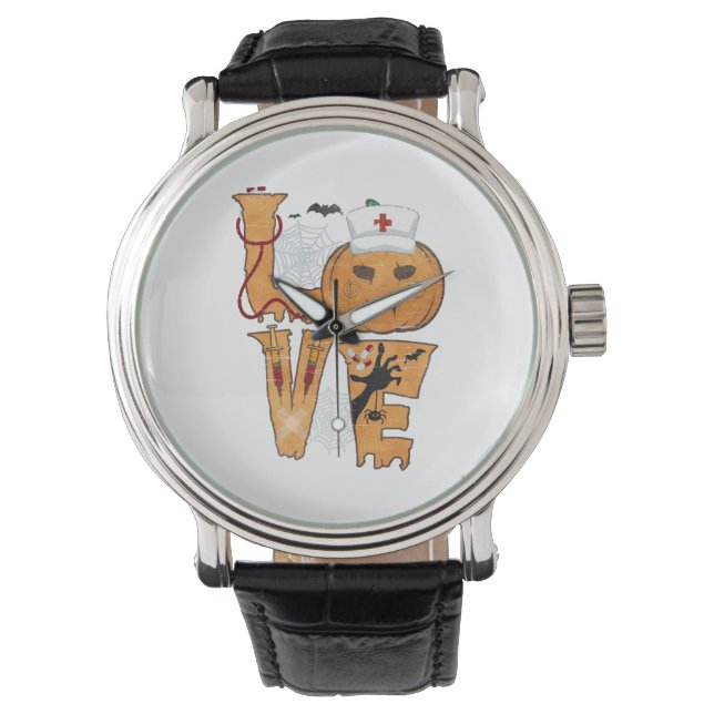 Montre Cadeau de l'infirmière d'Halloween (devant)
