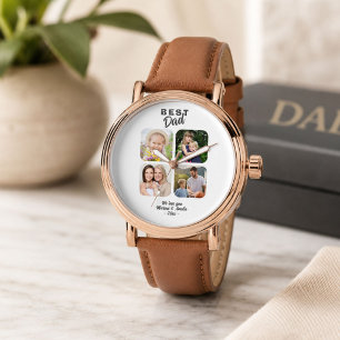 Montre Cadeau de photo pour papa moderne Meilleur papa po
