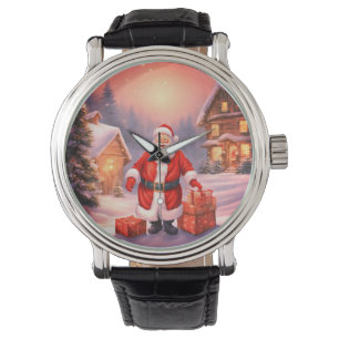 Montre cadeau Vintage de Noël pour hommes
