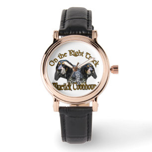 Montre Cadeaux d'amour de Coonhound de Bluetick
