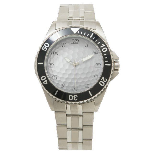 Montre Cadeaux de balles de golf de série exclusive (devant)