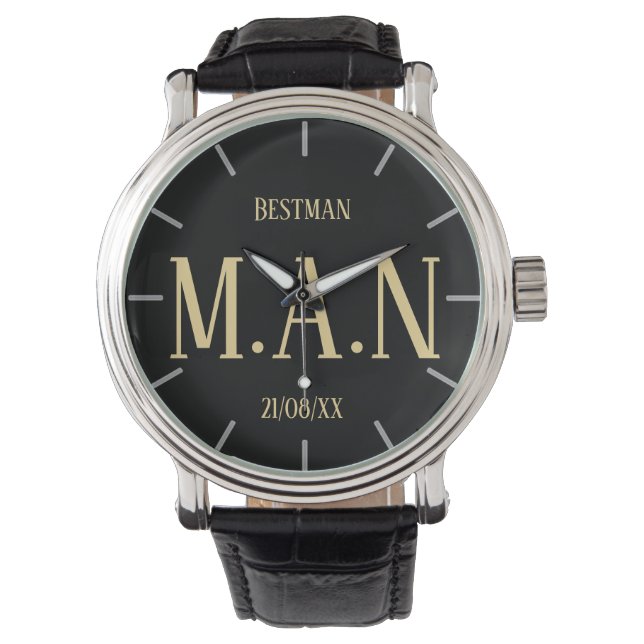 Montre Cadeaux De Merci Monographique Pour Les Meilleurs  (devant)
