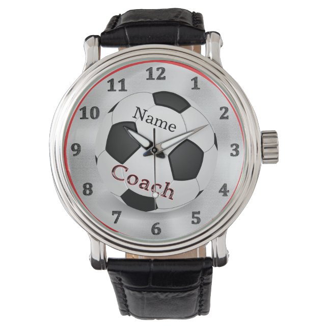 Montre Cadeaux uniques personnalisés de l'entraîneur de f (devant)