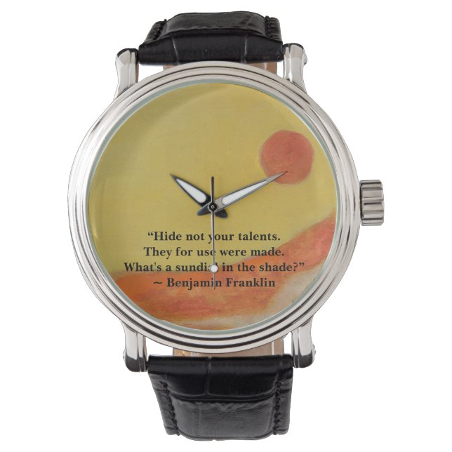 Montre Cadran (devant)