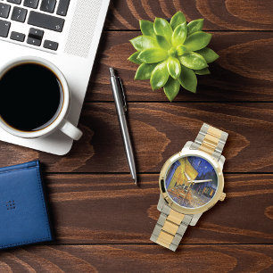 Montre Café Terrasse à Night Vincent van Gogh