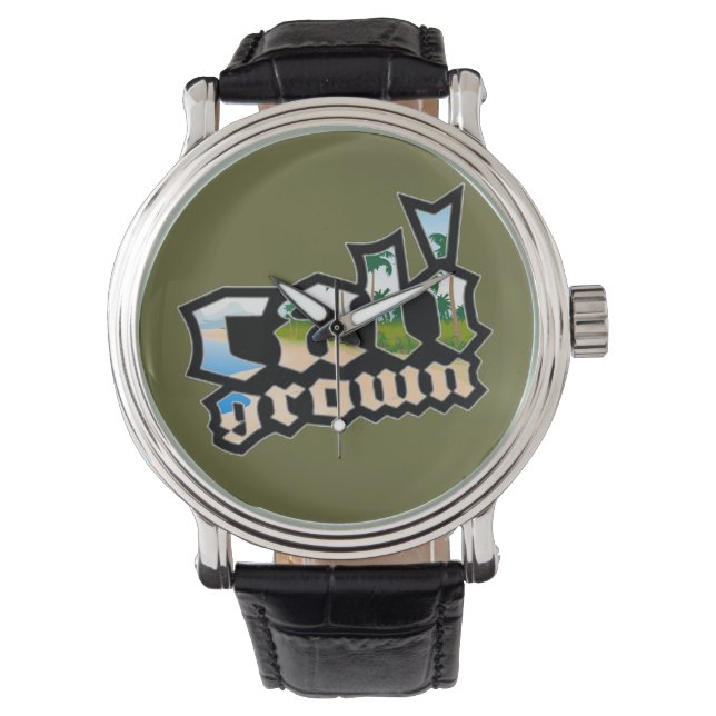 Montre Cali Grown (devant)