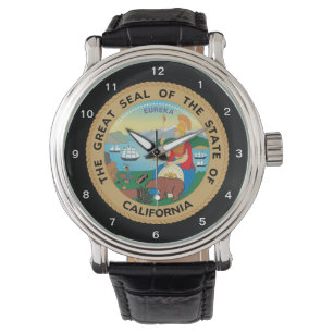 Montre California Seal Custom Wristwatch