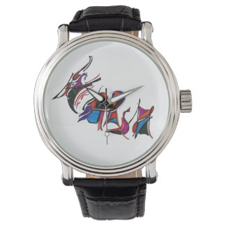 Montre calligraphie d'œuvre d'art personnalisée HARSH