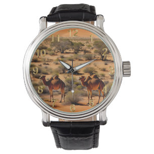 Montre Camels Dans L'Extérieur Australien, Wrist Watch