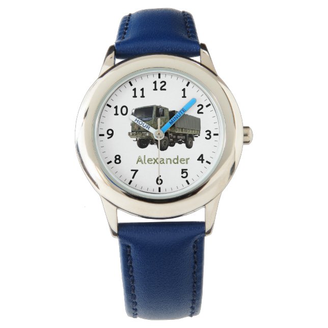 Montre Camion de Rangers aéroportés militaires (devant)