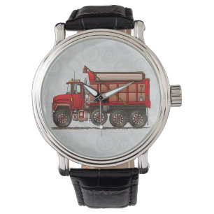 Montre Camion de vidange de gravier mignon