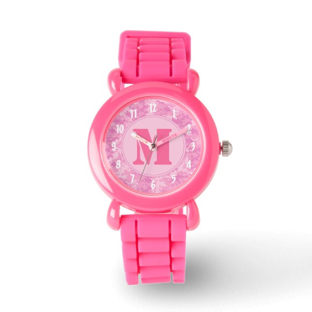 Montre Camouflage Camo ACU rose Girl Digital Watch (Recto)