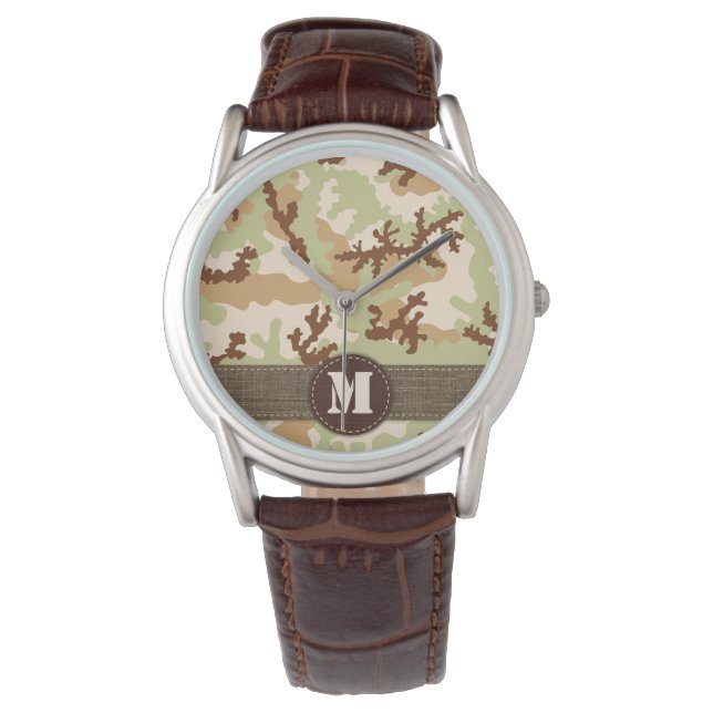 Montre Camouflage du désert (devant)