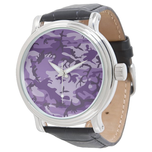 Montre Camouflage violet, Armée (Incliné)