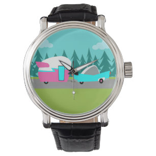 Montre Camper Retro / Remorque et surveillance de voiture