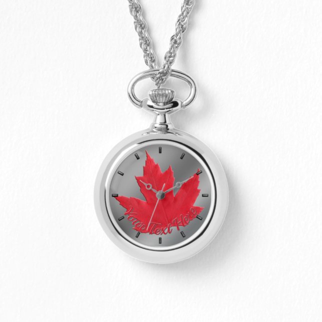 Montre Canada Watch Canada Maple Leaf Souvenir Wistwatch (Recto)